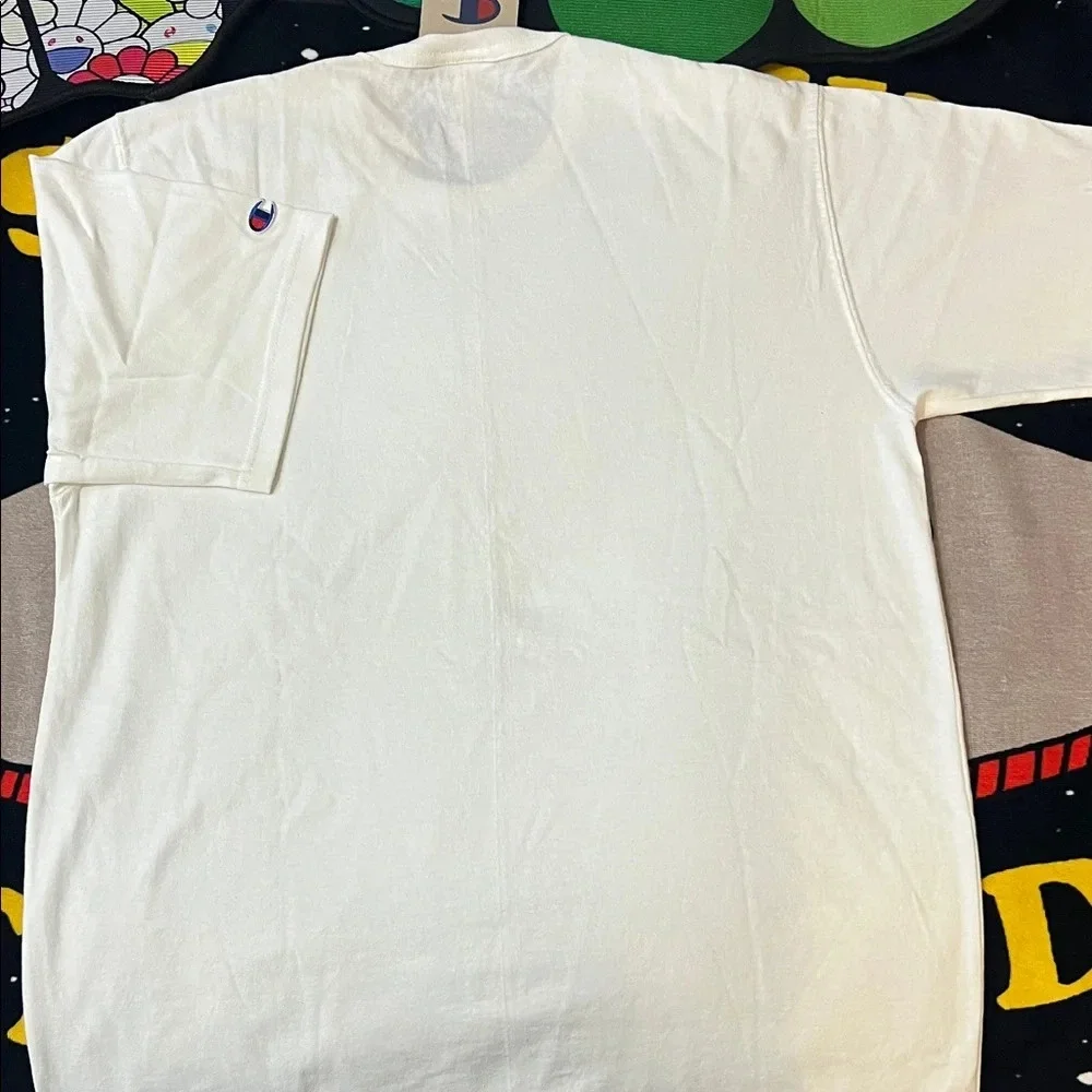 Champion Men's Classic White Tee - Picture 6 of 8